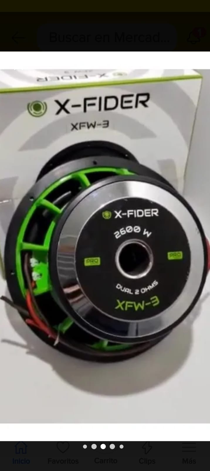 Bajo X fider XFW3